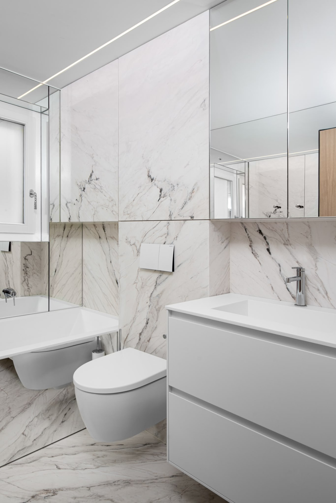 Détail de salle de bain